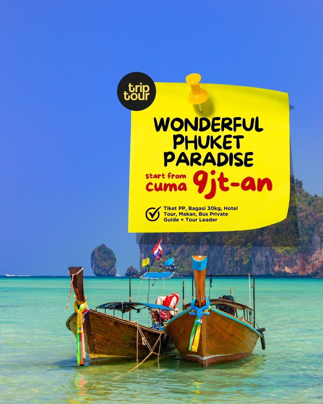 Wonderful Paradise Asia Thailand Phuket 4 Days By MH