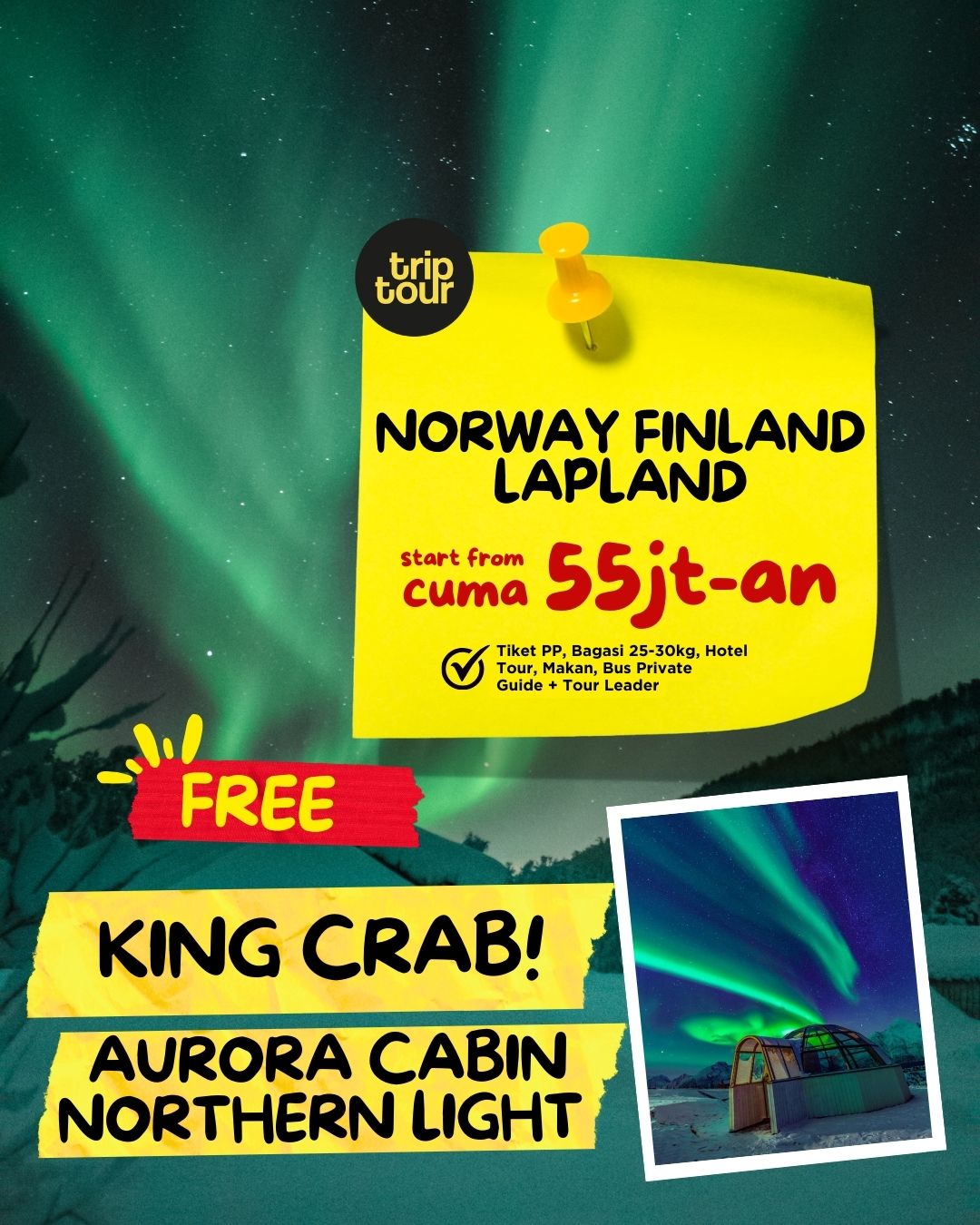 WINTER/LEBARAN 2026 Eropa Norway 10 Days By QR